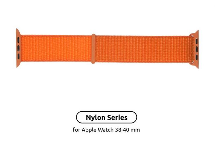 Ремінець Armorstandart Nylon Band для Apple Watch 38mm/40mm/41mm Orange (ARM57848)