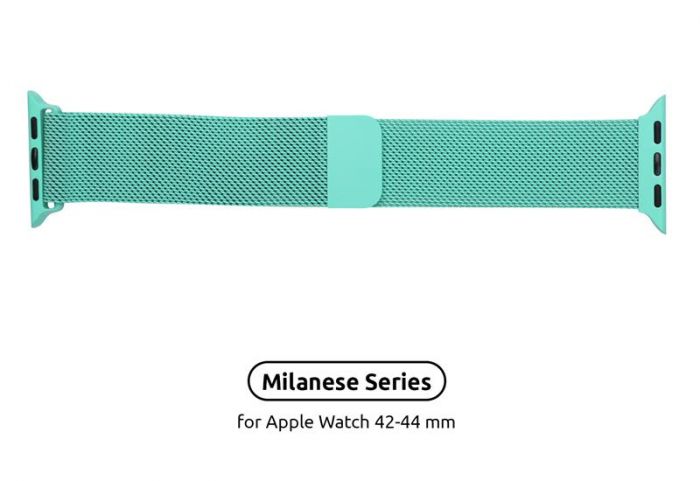 Ремінець Armorstandart Milanese Loop для Apple Watch 42mm/44mm/45mm Mint Green (ARM55260)