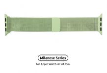 Ремінець Armorstandart Milanese Loop для Apple Watch 42mm/44mm/45mm Lime Green (ARM55259)