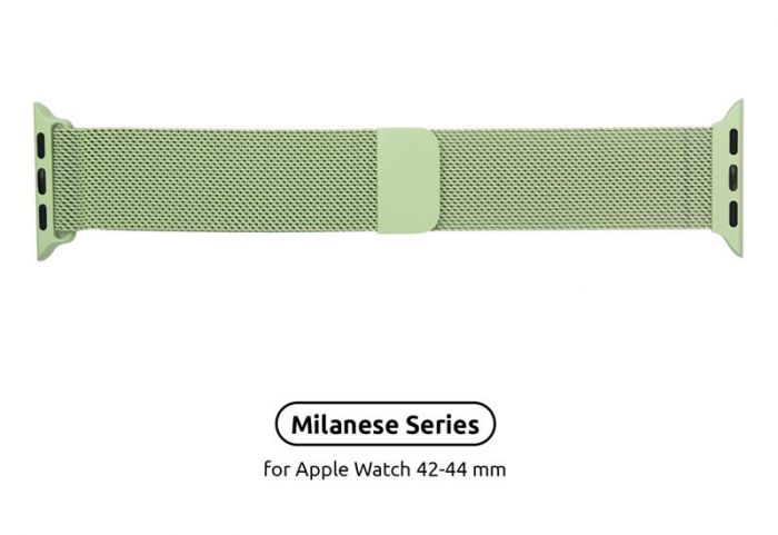 Ремінець Armorstandart Milanese Loop для Apple Watch 42mm/44mm/45mm Lime Green (ARM55259)
