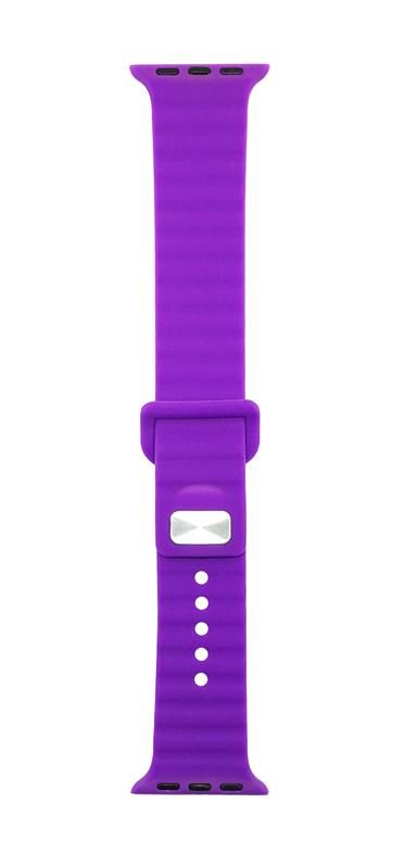 Ремінець Armorstandart Ribbed для Apple Watch 42mm/44mm/45mm Ultraviolet (ARM51982)