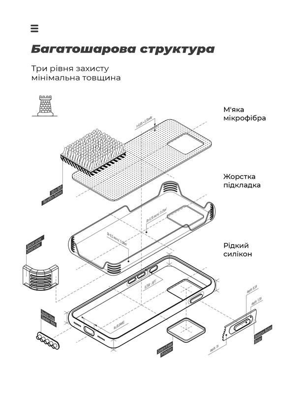 Чохол-накладка Armorstandart Icon для Oppo A55 Black (ARM61431)