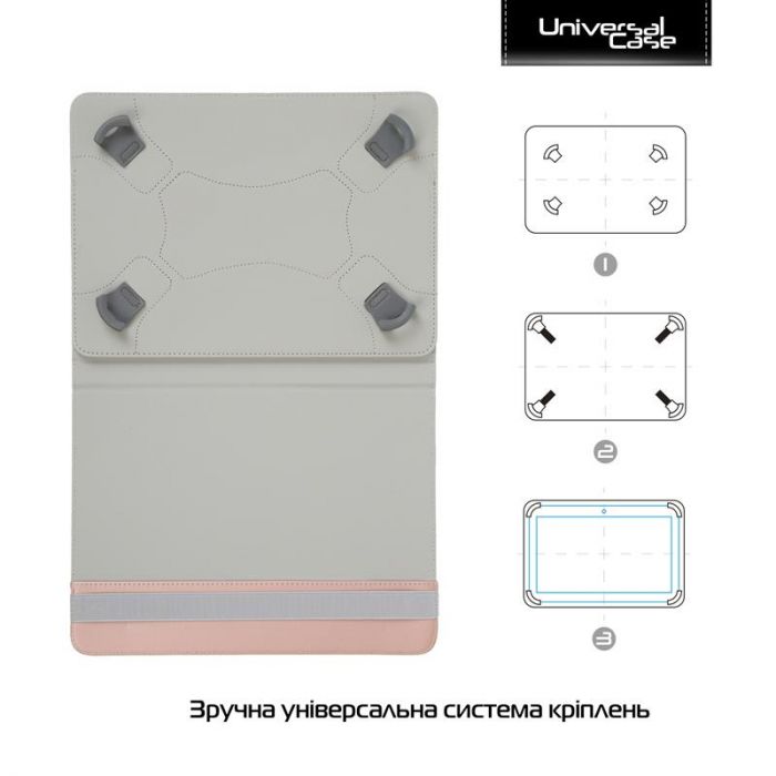 Чохол-книжка Armorstandart Silicone Hooks 10 Rose Gold (ARM59080)