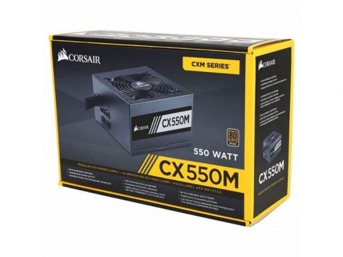 Блок живлення Corsair CX550M (CP-9020102-EU) 550W