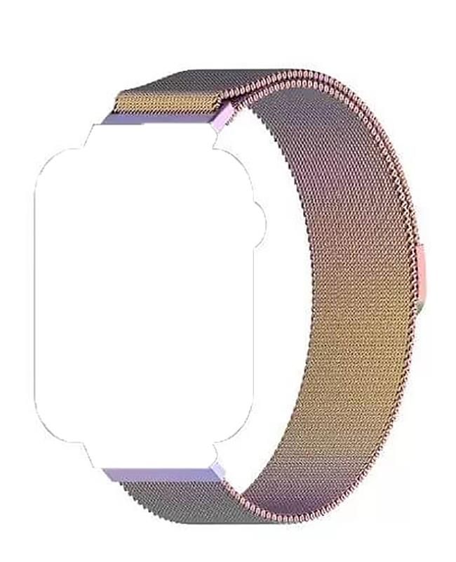 Ремінець BeCover Milanese Style для Xiaomi iMi KW66 (22mm)/Mi Watch Color/Haylou LS01/Haylou LS02/Watch S1 Active Rainbow (707750)