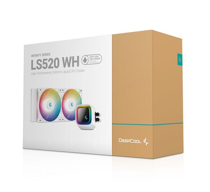 Система водяного охолодження Deepcool LS520 White (R-LS520-WHAMNT-G-1)