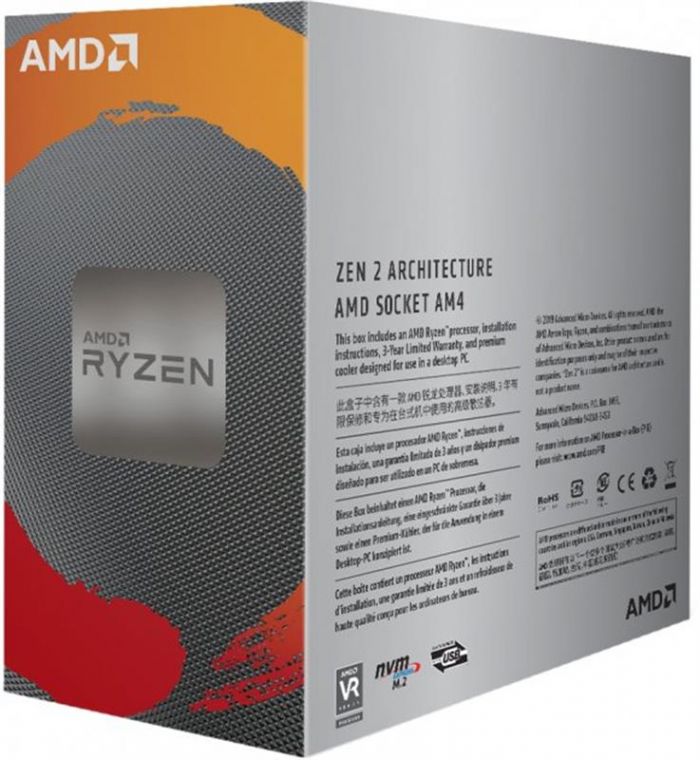 Процесор AMD Ryzen 5 3600 (3.6GHz 32MB 65W AM4) Box (100-100000031AWOF)