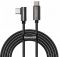 Кабель Baseus Legend Series Elbow USB-C-USB-C, 1м, Black (CATCS-01)