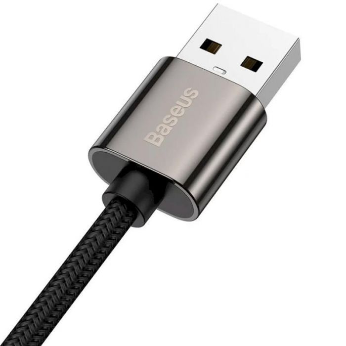 Кабель Baseus Legend Series Elbow USB-USB-C, 2м, Black (CATCS-C01)