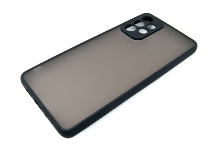 Чохол-накладка Dengos Matt для Samsung Galaxy A73 5G SM-A736 Black (DG-TPU-MATT-107)