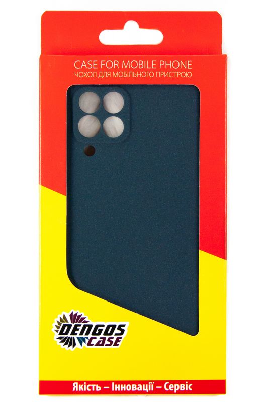 Чохол-накладка Dengos Carbon для Samsung Galaxy M53 5G SM-M536 Blue (DG-TPU-CRBN-143)