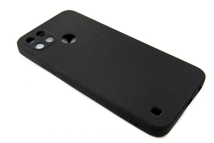 Чохол-накладка Dengos Carbon для Realme C25y Black (DG-TPU-CRBN-145)