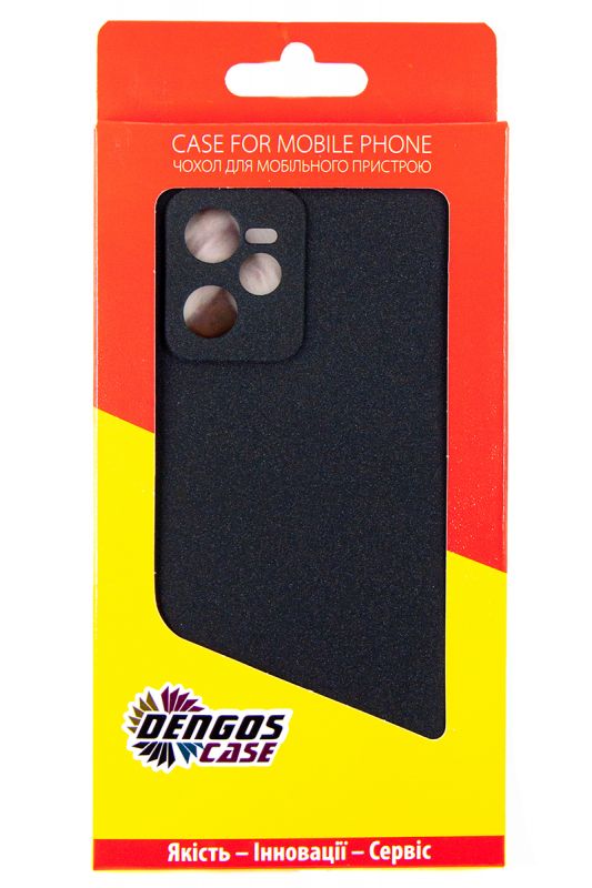 Чохол-накладка Dengos Carbon для Realme C35 Black (DG-TPU-CRBN-148)