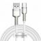 Кабель Baseus Cafule Metal 66W USB-USB-C, 2м, White (CAKF000202) Кабель Baseus Cafule Metal 66W USB-USB-C, 2м, White (CAKF000202)