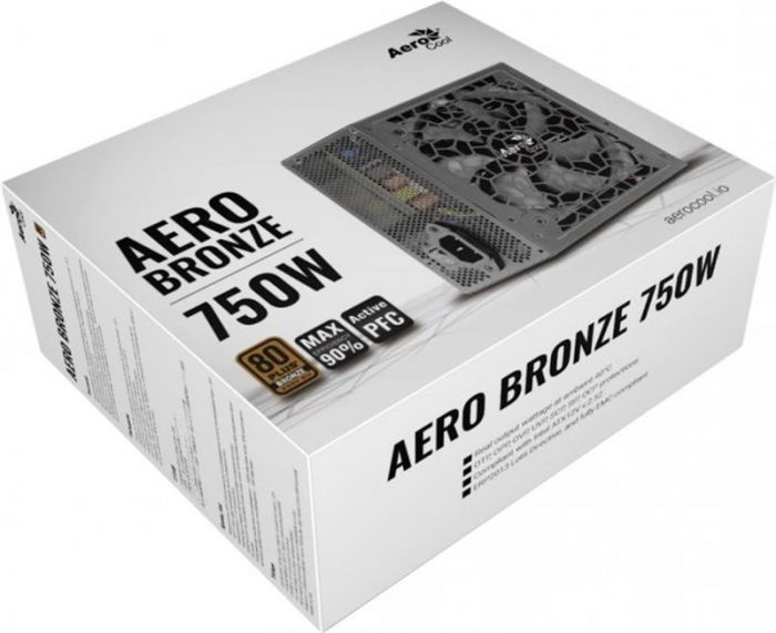 Блок живлення AeroCool Aero Bronze 750W