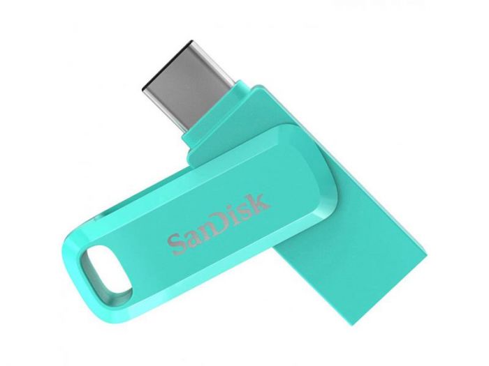 Флеш-накопичувач USB 64GB Type-C SanDisk Dual Drive Go Green (SDDDC3-064G-G46)