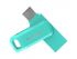 Флеш-накопичувач USB 64GB Type-C SanDisk Dual Drive Go Green (SDDDC3-064G-G46)