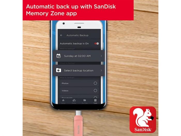 Флеш-накопичувач USB 128GB Type-C SanDisk Dual Drive Go Peach (SDDDC3-128G-G46PC)