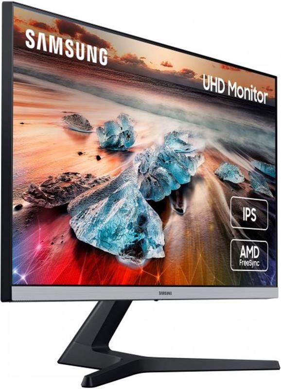 Монiтор Samsung 28" ViewFinity U28R550UQI (LU28R550UQIXCI) IPS Black/Grey