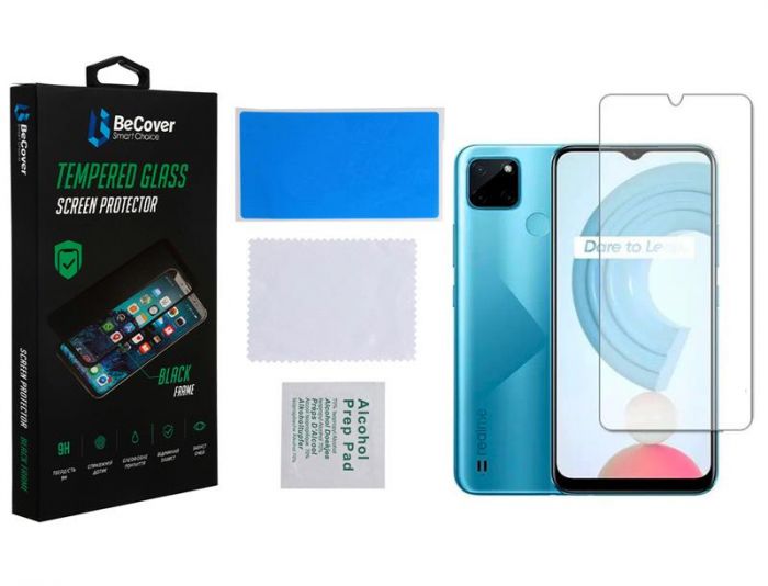 Захисне скло BeCover для Realme C21Y/C25Y Crystal Clear (707868)