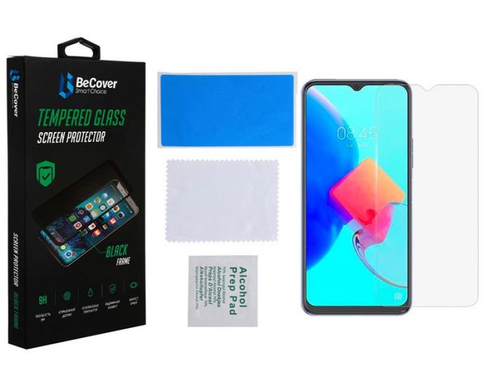 Захисне скло BeCover для Tecno Spark 8p (KG7n) Crystal Clear (707870)