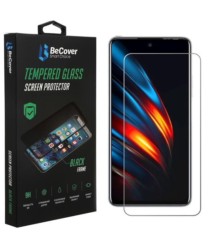 Захисне скло BeCover для Tecno POVA 2 (LE7n) Crystal Clear (707875)