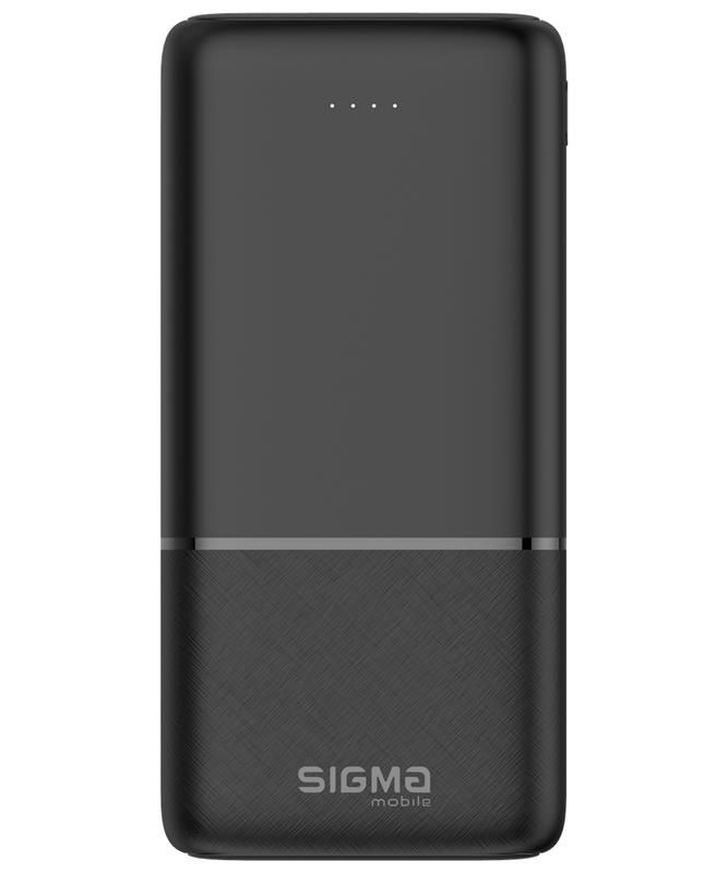 Універсальна мобільна батарея Sigma mobile X-Power SI20A1 20000mAh Black (4827798423714)