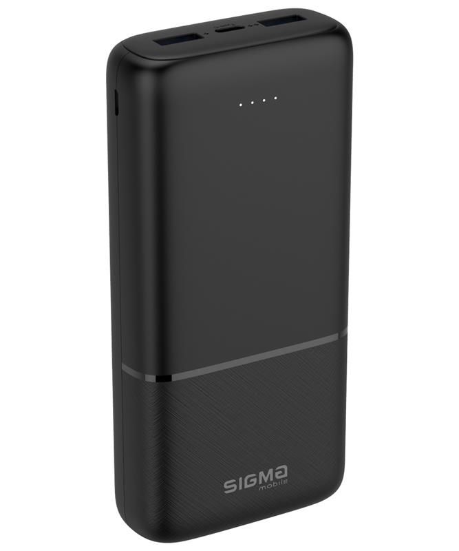 Універсальна мобільна батарея Sigma mobile X-Power SI20A1 20000mAh Black (4827798423714)