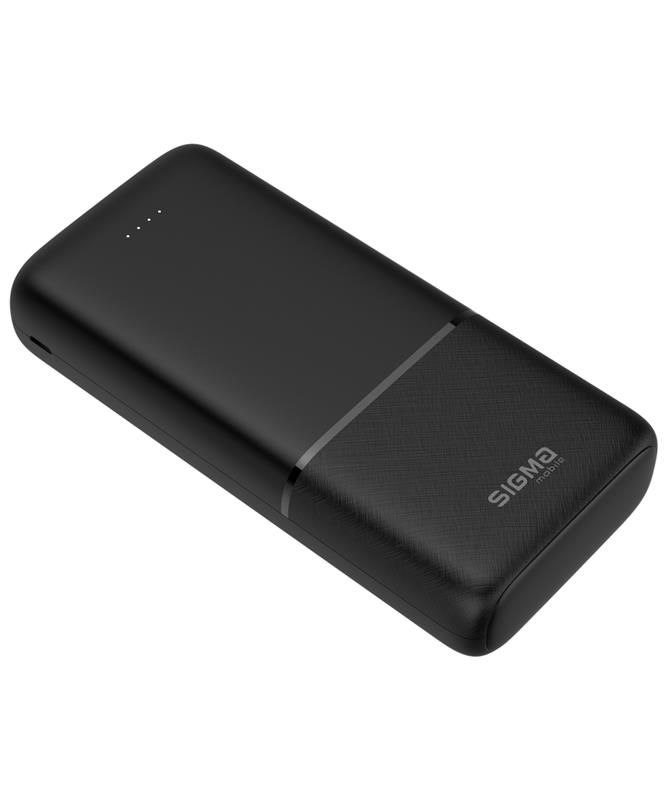 Універсальна мобільна батарея Sigma mobile X-Power SI20A1 20000mAh Black (4827798423714)