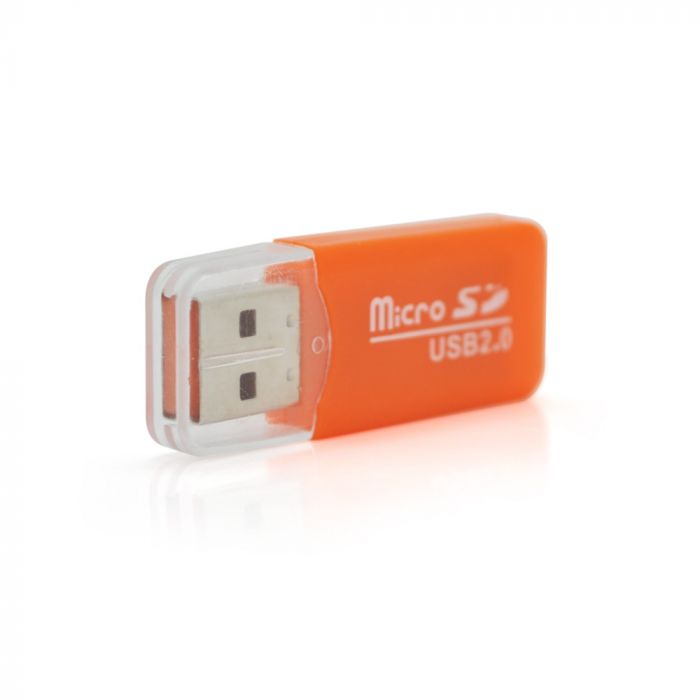 Кардрідер USB2.0 Merlion CRD-1OR/01020 Orange
