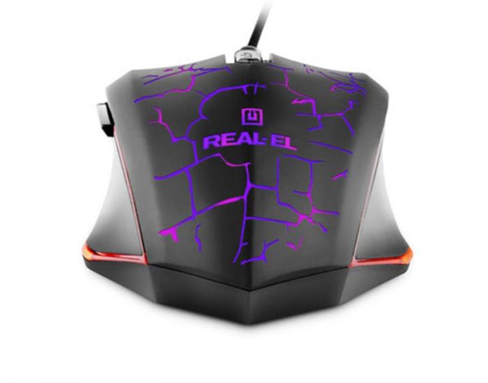 Мишка REAL-EL RM-505 Black USB