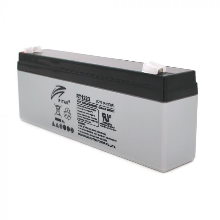 Акумуляторна батарея Ritar 12V 2.3AH Gray Case (RT1223/02970) AGM