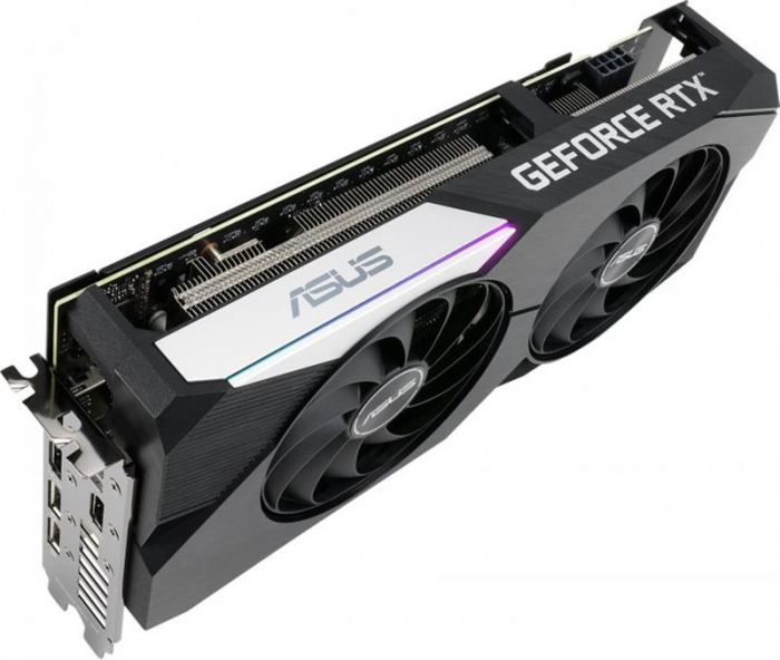 Відеокарта GF RTX 3060 Ti 8GB GDDR6 Dual V2 OC Asus (DUAL-RTX3060TI-O8G-V2) (LHR)