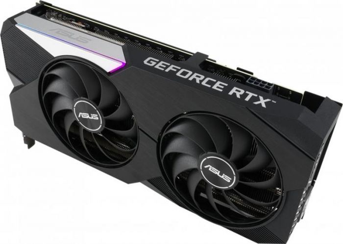 Відеокарта GF RTX 3060 Ti 8GB GDDR6 Dual V2 OC Asus (DUAL-RTX3060TI-O8G-V2) (LHR)