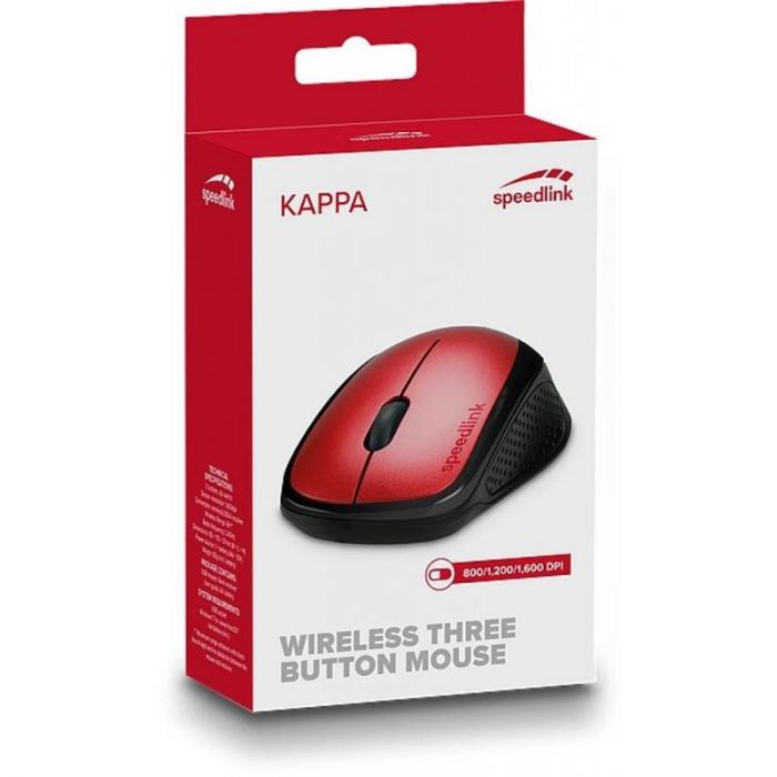 Миша бездротова SpeedLink Kappa (SL-630011-RD) Red USB