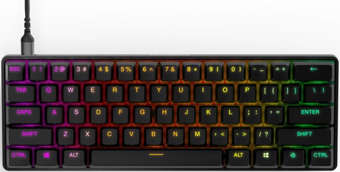Клавiатура SteelSeries Apex Pro Mini Black (64820)
