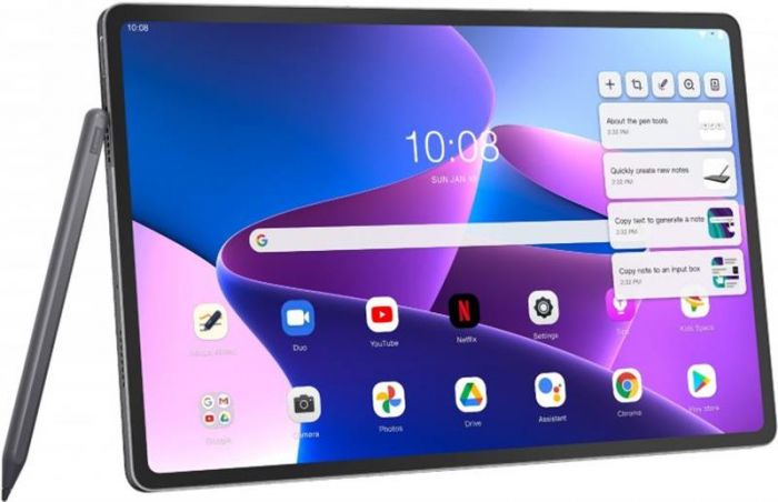 Планшетний ПК Lenovo Tab P12 Pro TB-Q706Z 8/256GB 5G Storm Grey + Pen (ZA9E0025UA)