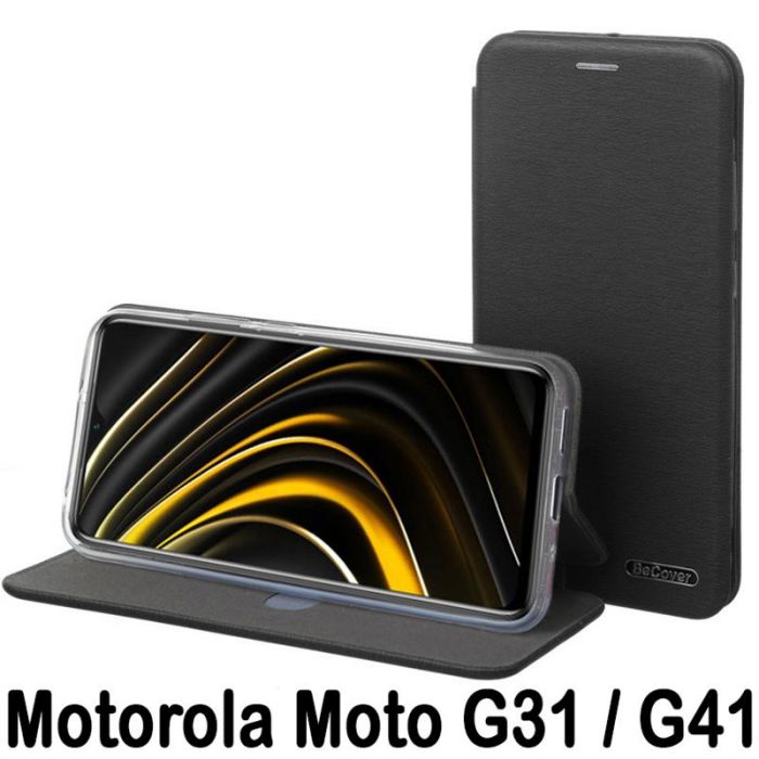 Чохол-книжка BeCover Exclusive для Motorola Moto G31/G41 Black (707911)
