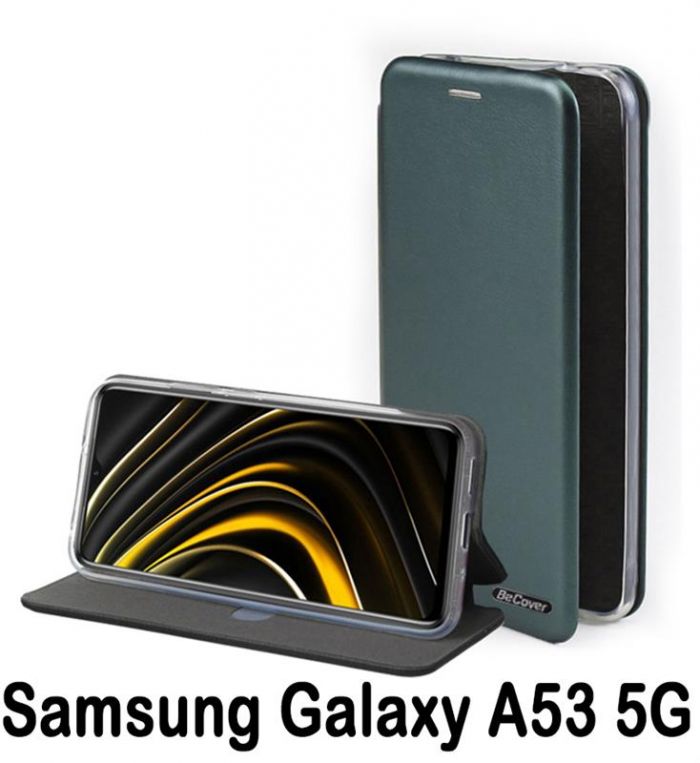 Чохол-книжка BeCover Exclusive для Samsung Galaxy A53 SM-A536 Dark Green (707937)