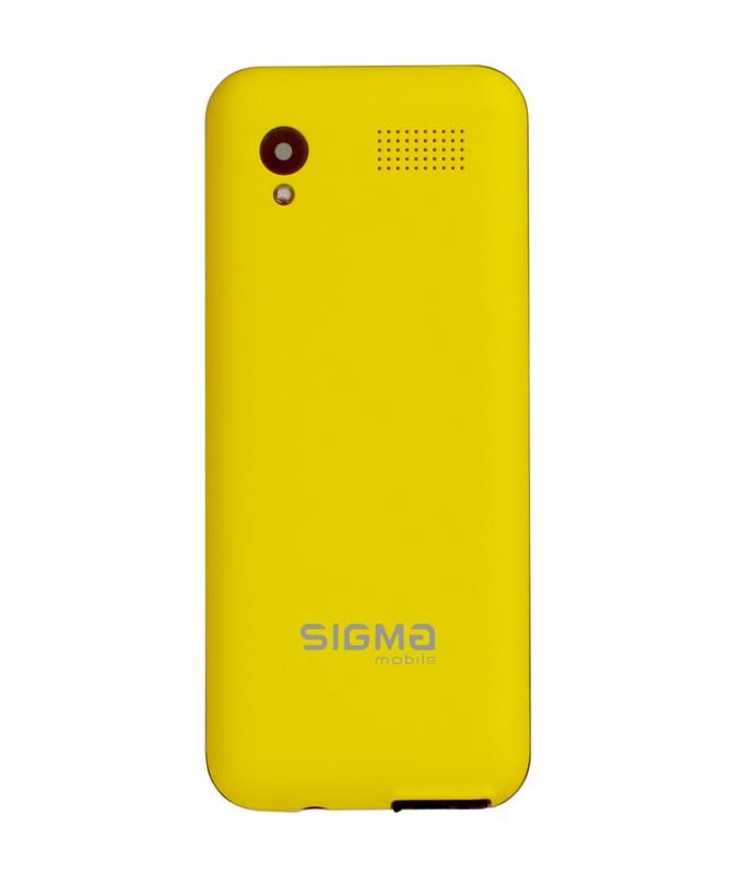 Мобiльний телефон Sigma mobile X-style 31 Power Dual Sim Yellow