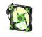 Вентилятор ProLogix 120*120*25 32 Green LED 3+4pin (PLF-SB120G4) BOX