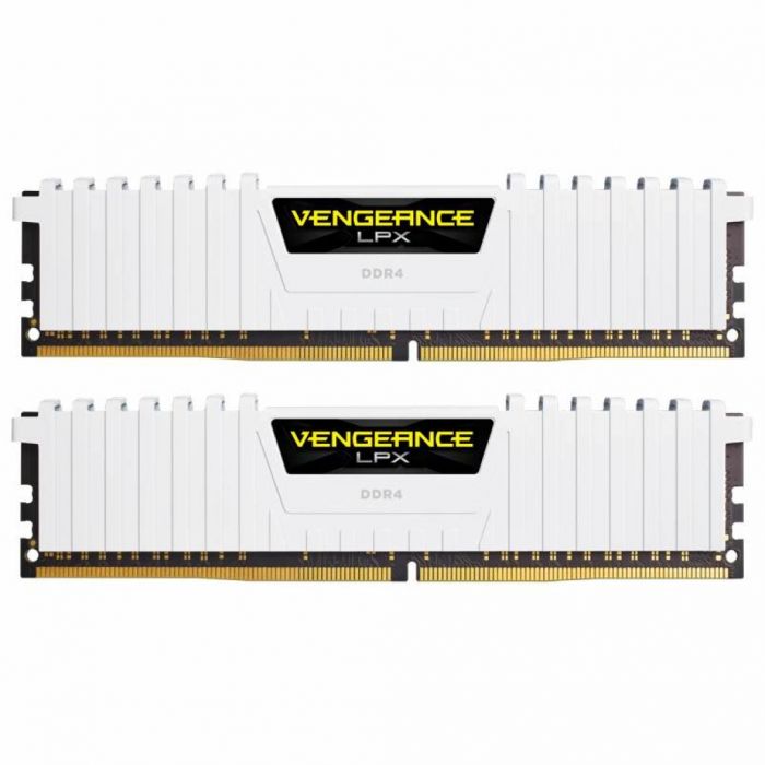 Модуль пам`ятi DDR4 2x8GB/3200 Corsair Vengeance LPX White (CMK16GX4M2B3200C16W)