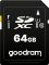 Карта пам`ятi SDXC 64GB UHS-I Class 10 GOODRAM (S1A0-0640R12) Карта пам`ятi SDXC 64GB UHS-I Class 10 GOODRAM (S1A0-0640R12)