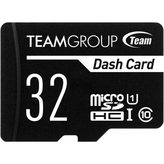 Карта пам`ятi MicroSDHC 32GB UHS-I Class 10 Team Dash Card + SD-adapter (TDUSDH32GUHS03)