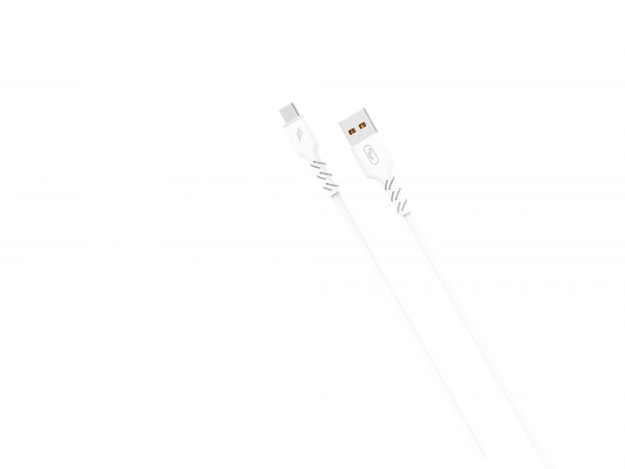 Кабель SkyDolphin S07V TPE High Elastic Line USB - micro USB (M/M), 1 м, White (USB-000597)