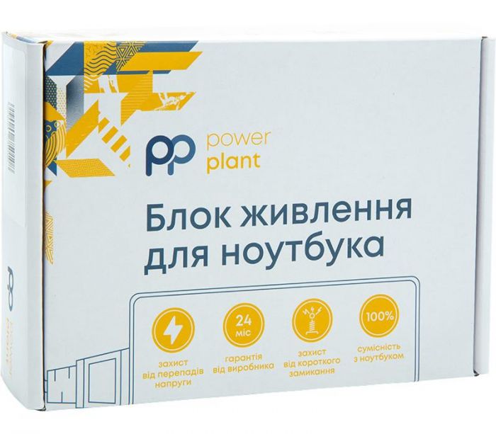 Блок живлення PowerPlant для ноутбука HP 220V, 18.5V 83W 4.5A, 4.8х1.7мм (HP83E4817)