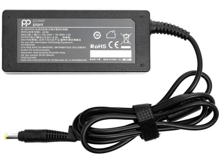 Блок живлення PowerPlant для ноутбуков Sony 220V, 10.5V 45W 4.3A (4.8*1.7) (SO45R4817)