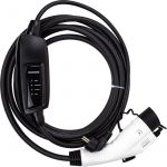 Зарядний пристрій для електромобілів Duosida Type 1 - Schuko (220V), 16A, 3.6кВт, 1-фазний, 5м (EV200269)