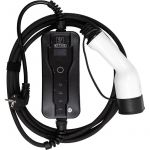 Зарядний пристрій для електромобілів HiSmart Type 2 - Schuko (220V), 16A, 3.6кВт, 1-фазний, 5м (EV200696)