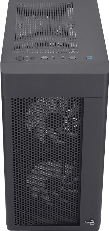 Корпус AeroCool Hexform-G-BK-v2 (ACCS-PV38033.11) Black без БЖ